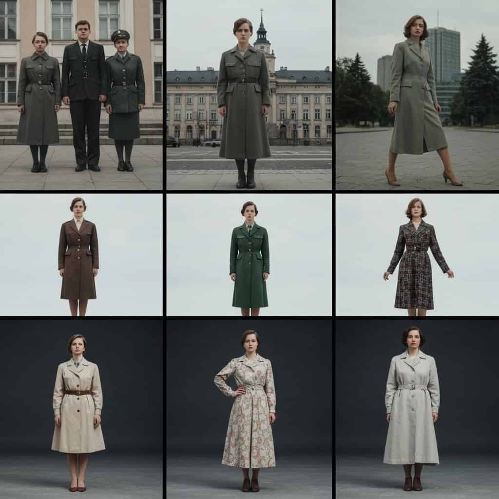 Moda w prlu: od uniformizacji do buntu przez ubrania