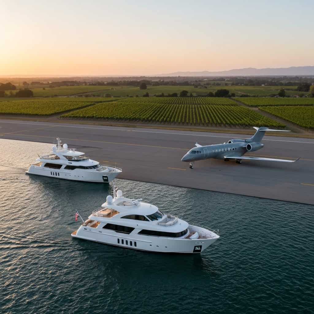Inwestowanie w pasje: jachty, samoloty i winnice jako aktywa premium