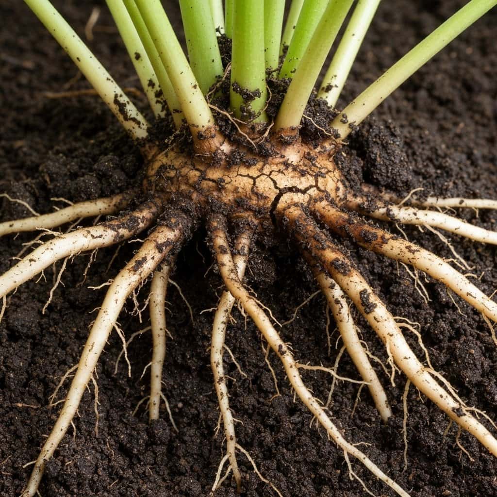 Guzowatość korzeni – co to za choroba roślin?