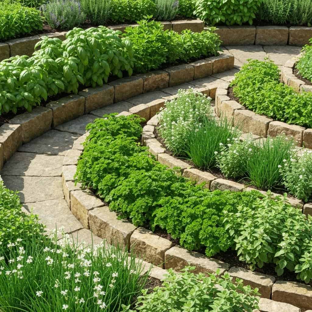 Spirala ziołowa – jak ją zbudować krok po kroku?