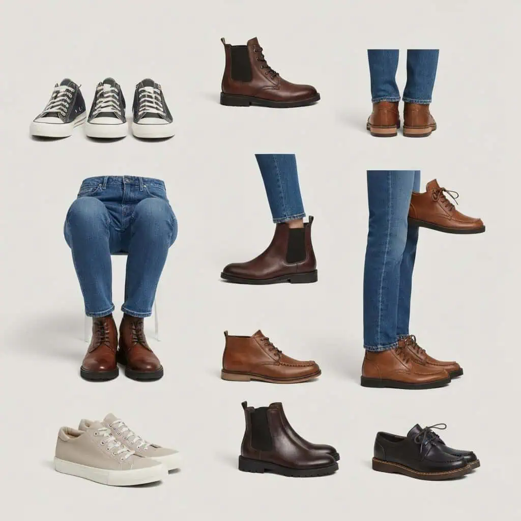 Jakie buty do jeansów – kompletny przewodnik po stylizacjach