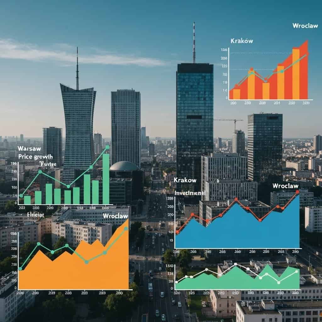Analiza cen mieszkań: Warszawa, Kraków, Wrocław i inne miasta – co musisz wiedzieć?